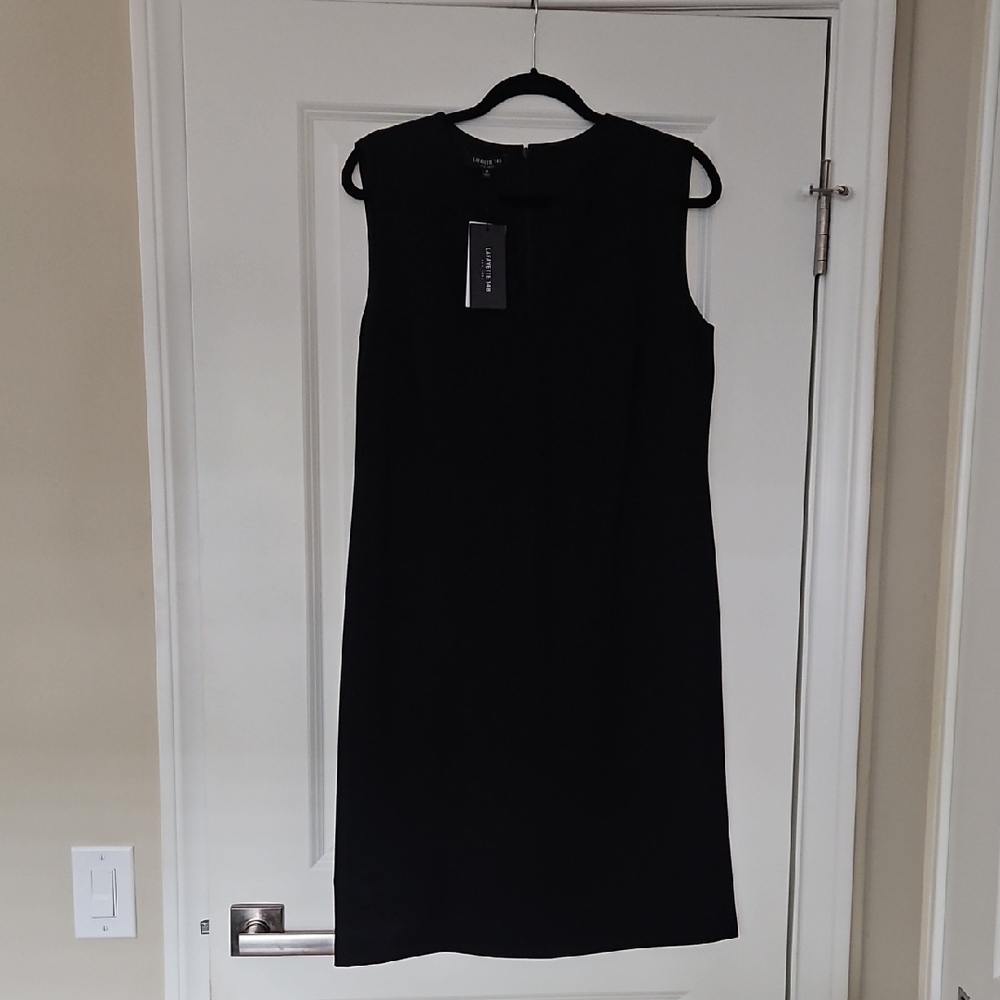 Lafayette 148 Stretch Sleeveless Shift Dress